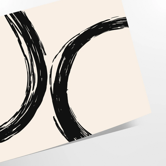 space captivating boho abstract wall art poster touch chic elegance stunning piece ideal gift lovers room artwork available style