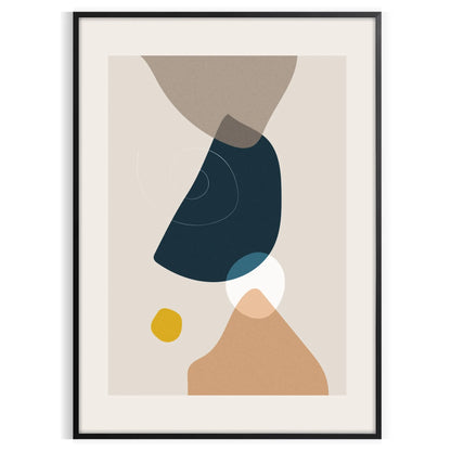 space Boho Abstract Art 34 poster print vibrant colors eclectic charm perfect standout wall piece thoughtful gift bohemian decor enthusiasts unframed versions