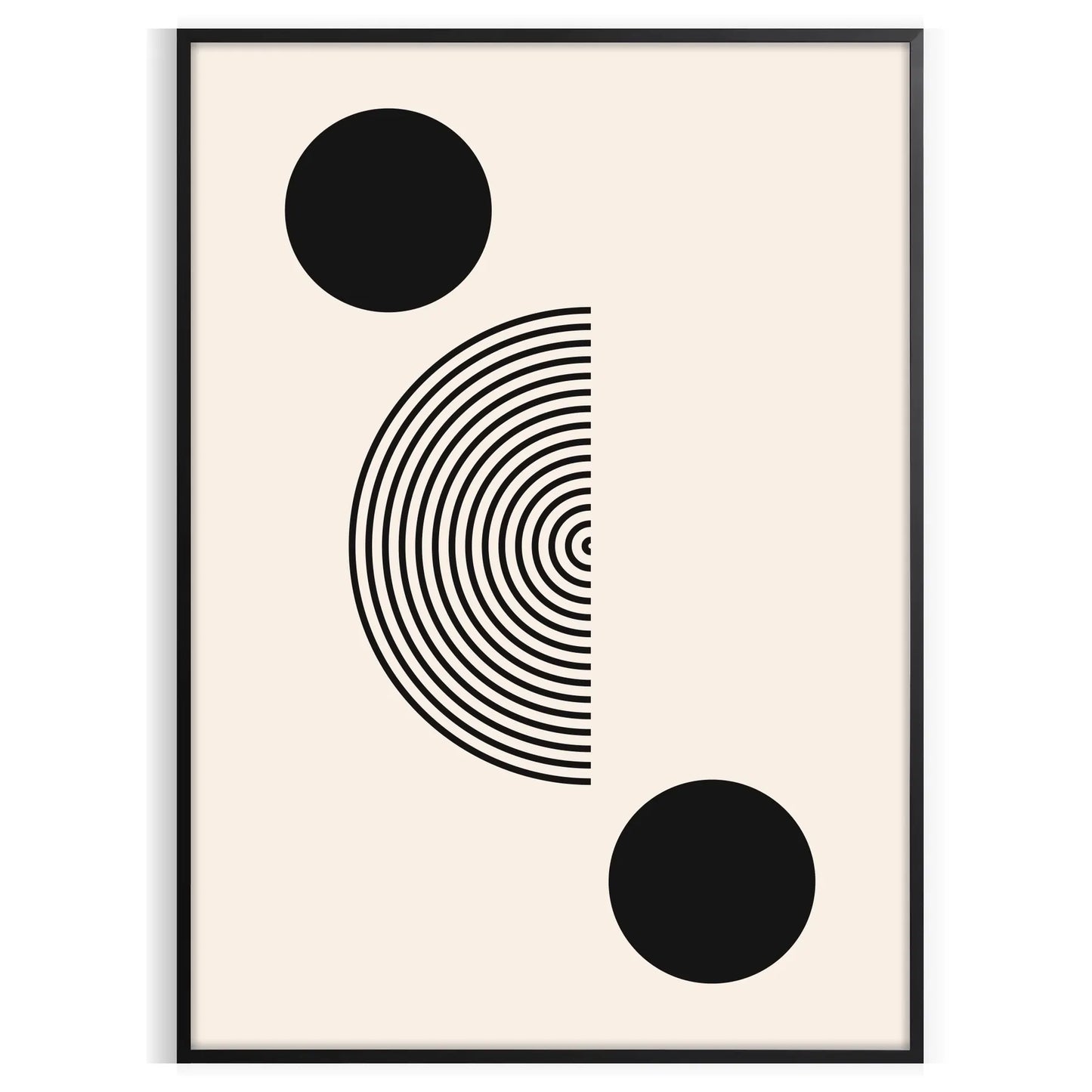 space Boho Art Wall poster abstract sophisticated gray black tones stunning print perfect touch chic elegance room thoughtful gift unframed options