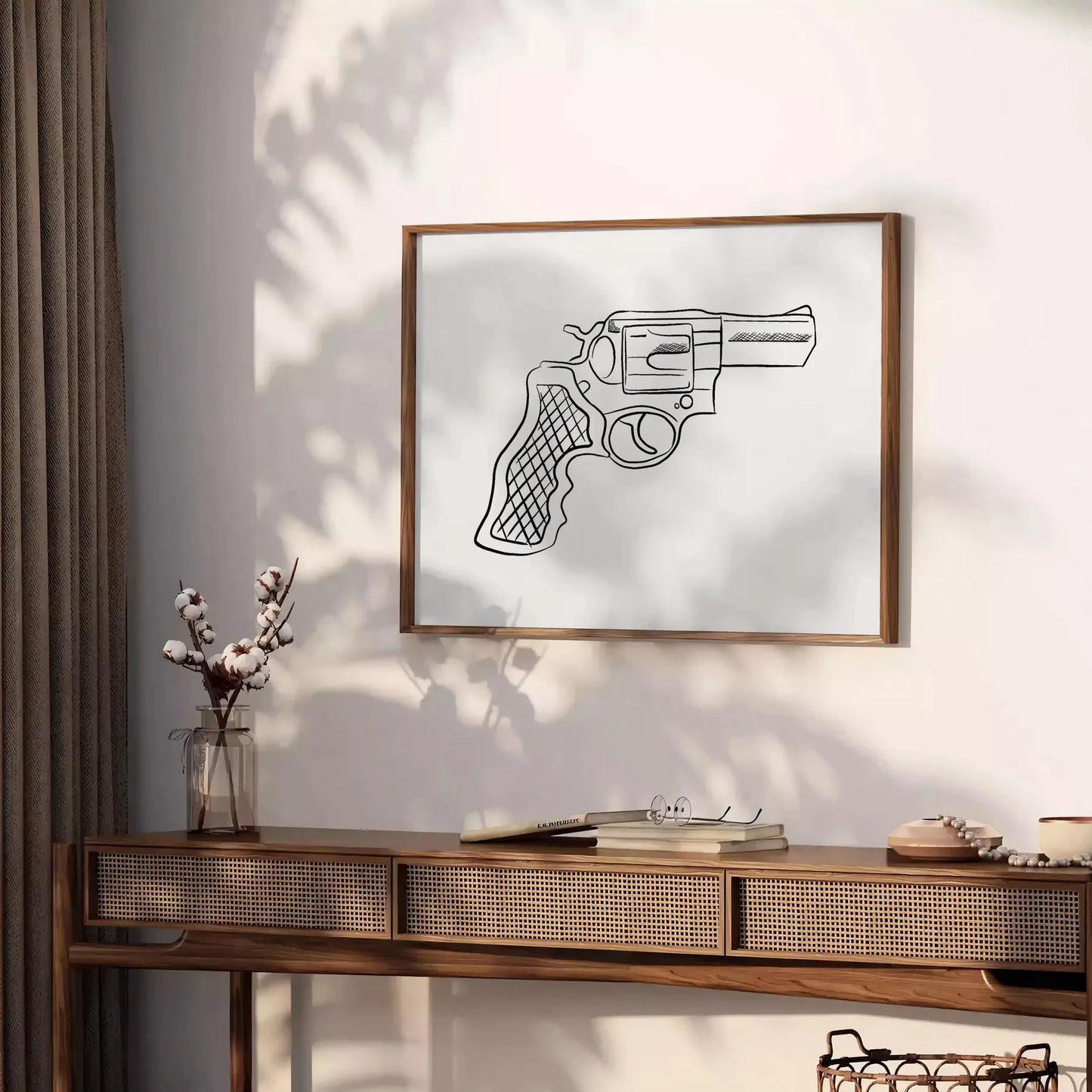 space captivating Boho Print Poster unique abstract art touch creativity room wall ideal gift frame style