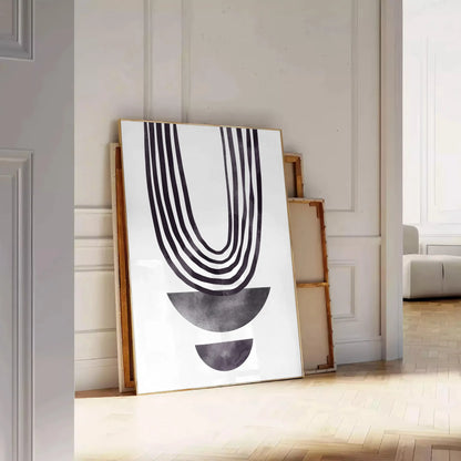 space stunning boho abstract art 36 poster wall piece intricate patterns earthy tones perfect gift room captivating artwork