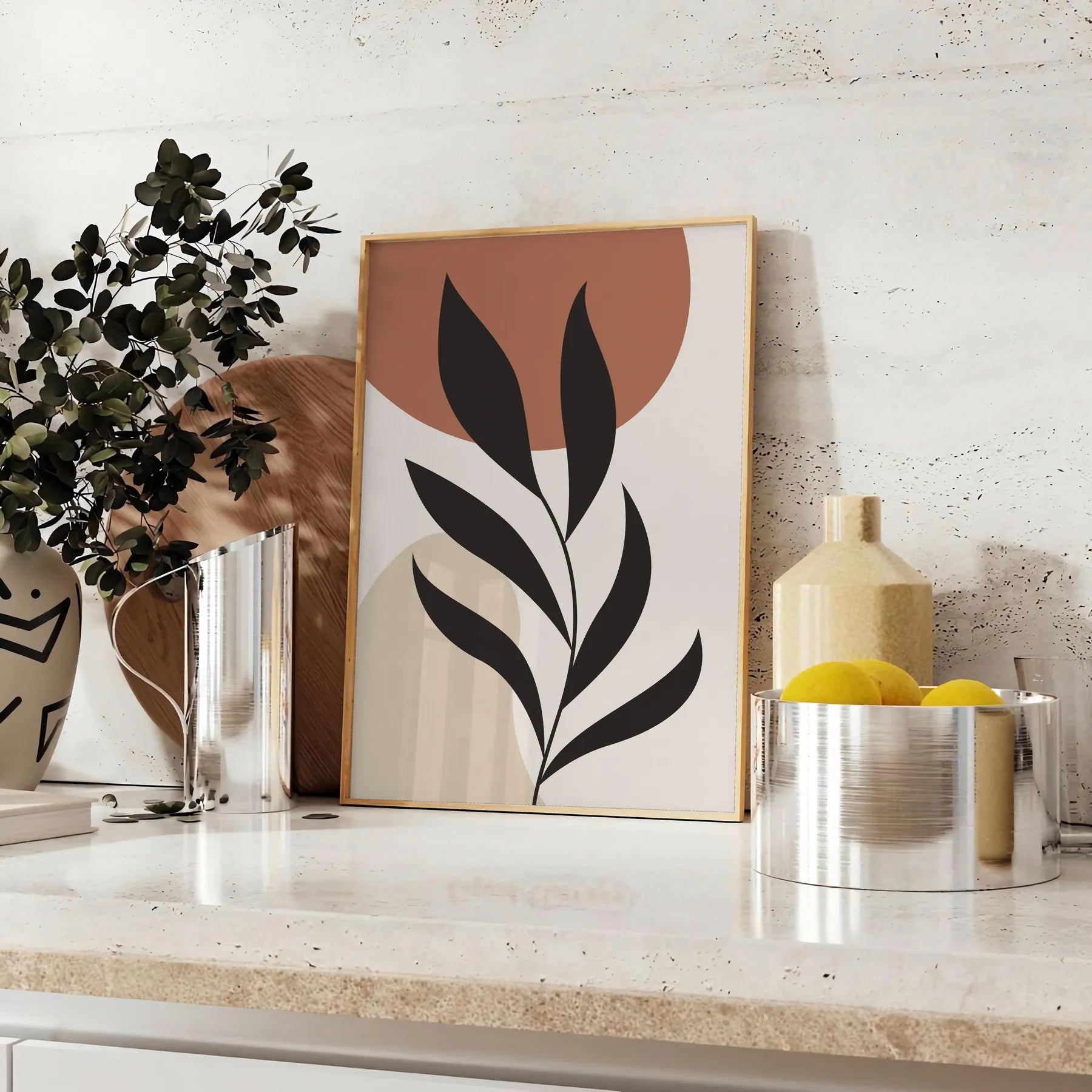 space Boho Abstract Art 42 poster captivating wall print bohemian charm perfect home decor thoughtful gift room touch artistic elegance walls