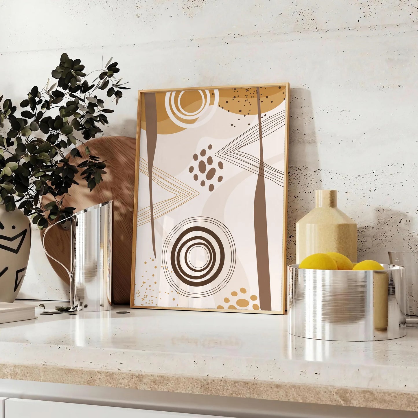 space boho art prints stunning abstract designs unique poster wall artwork exceptional gift various sizes A4 cm A0 touch bohemian beauty room