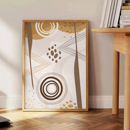 space boho art prints stunning abstract designs unique poster wall artwork exceptional gift various sizes A4 cm A0 touch bohemian beauty room