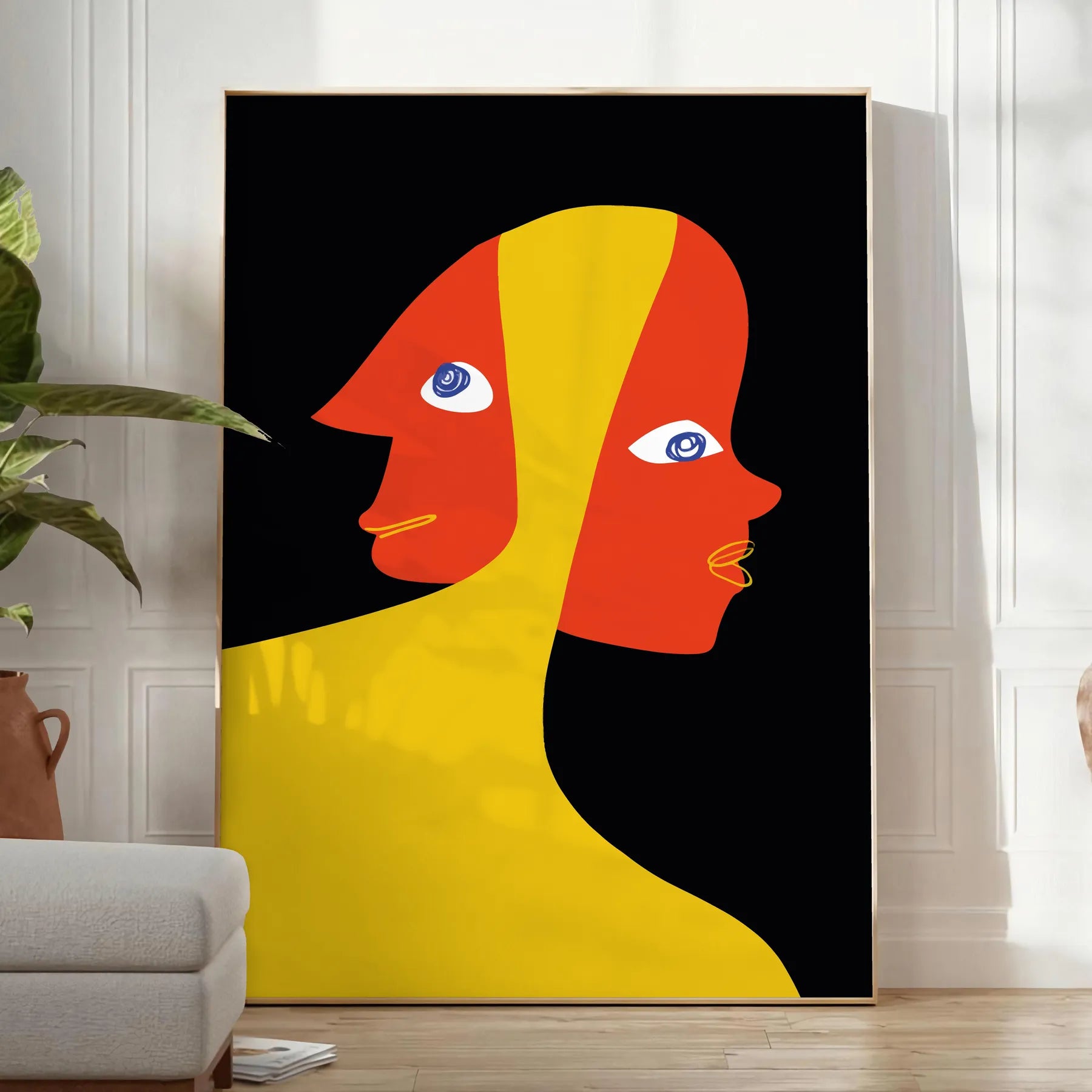 space Boho Art Wall Poster bohemian abstract print vibrant elegance room perfect free spirited decor unique gift artwork available unframed options style